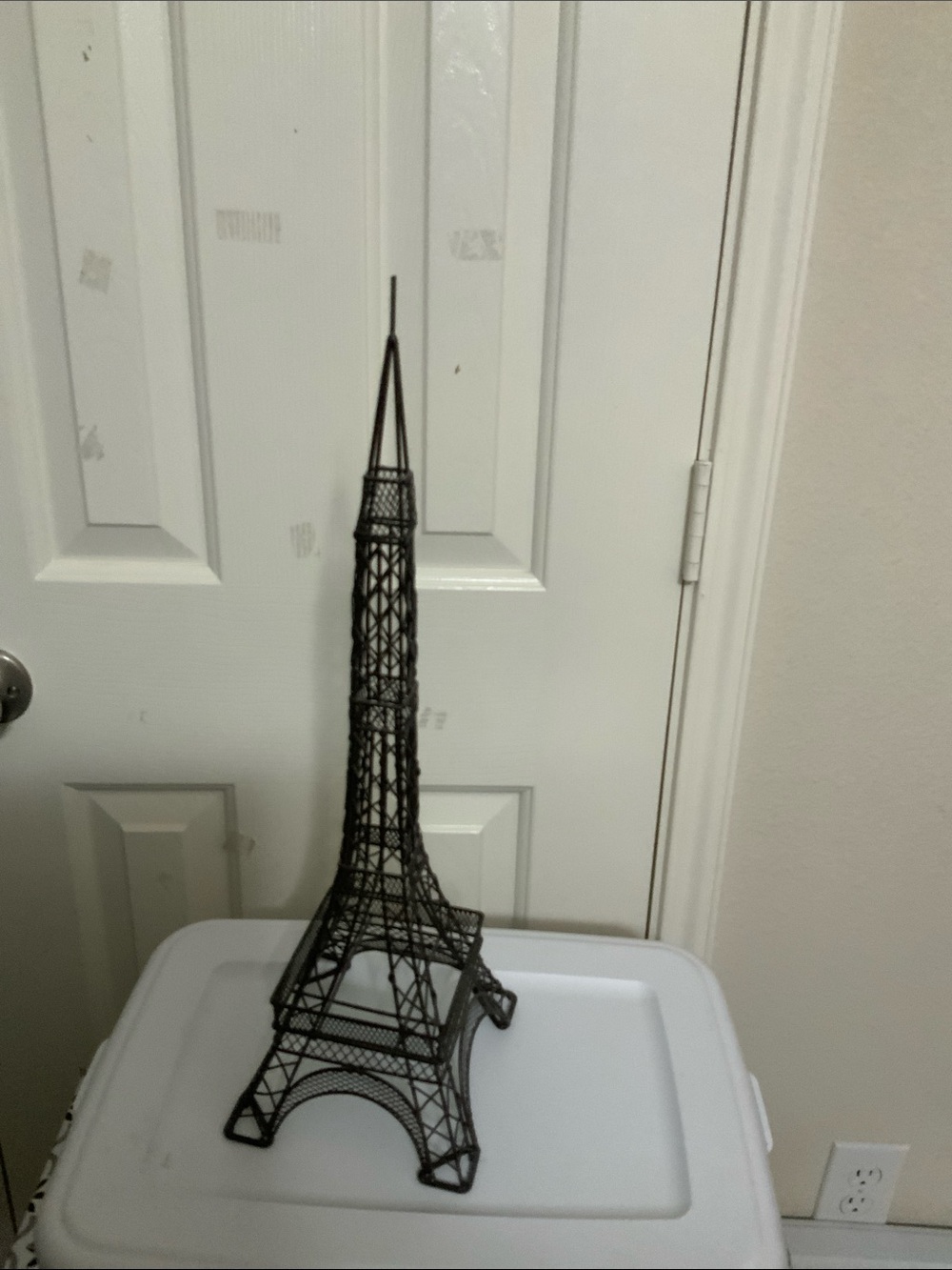 Black Eiffel Tower Jewelry Holder